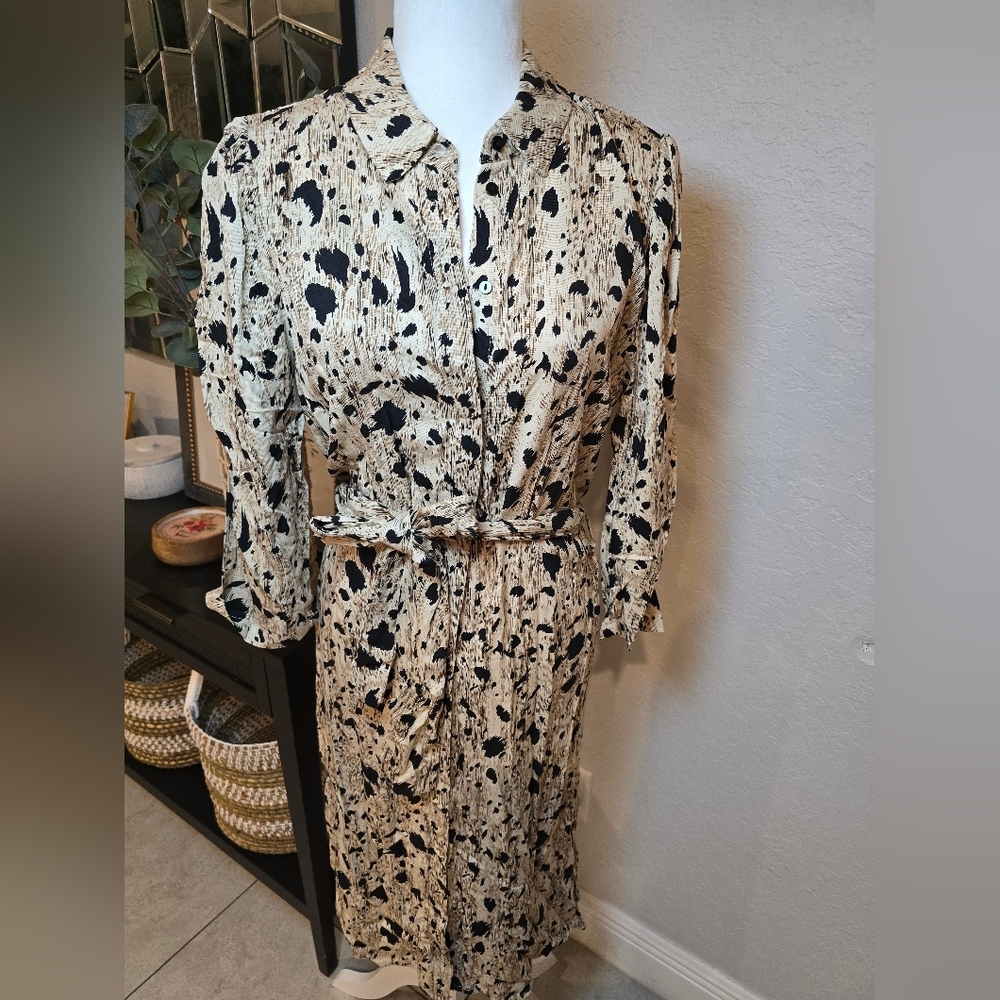 Object Donna Printed Shirt Dress - Picture 3 of 9